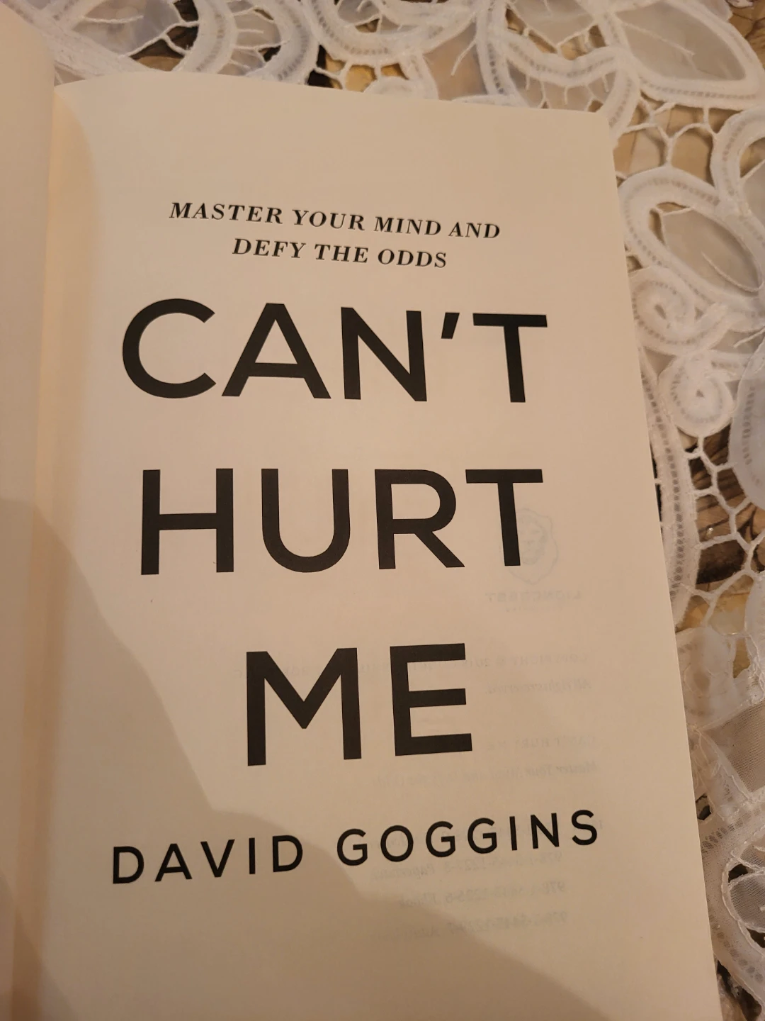 Can't Hurt Me by David Goggins - photo 4
