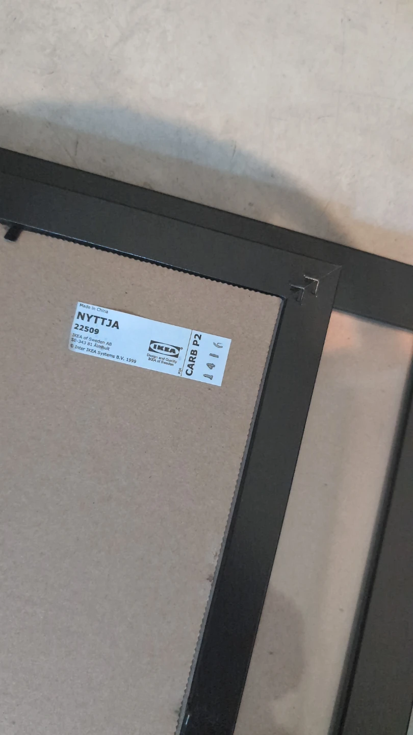 Slim Border Black Poster Frames (X2) - photo 2