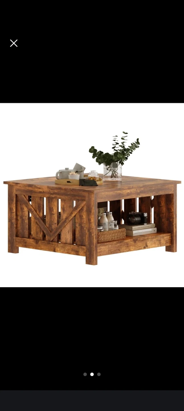 Lift Top Coffee Table with Storage - photo 2