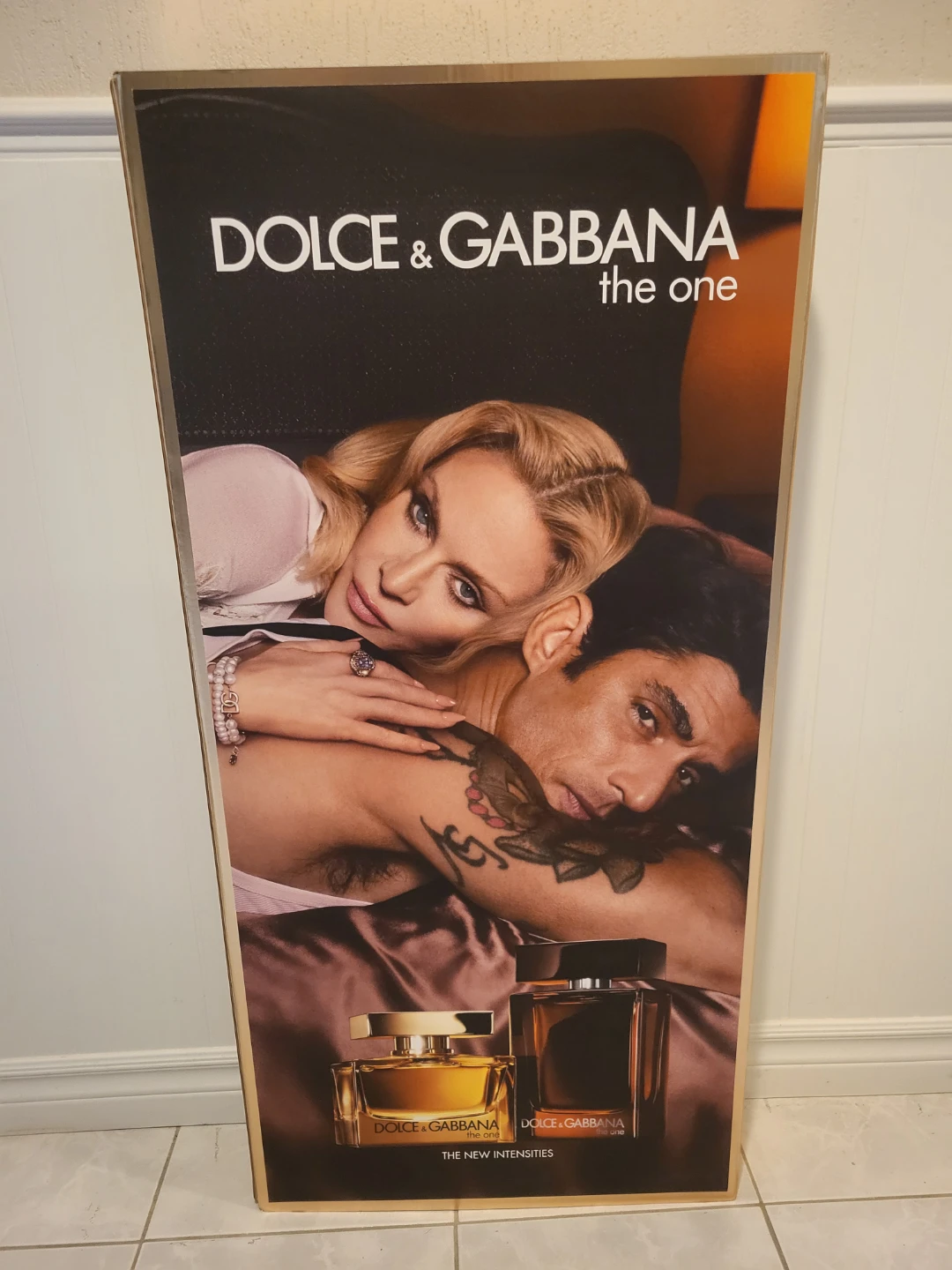 Dolce & Gabbana The One Perfume Display Sign