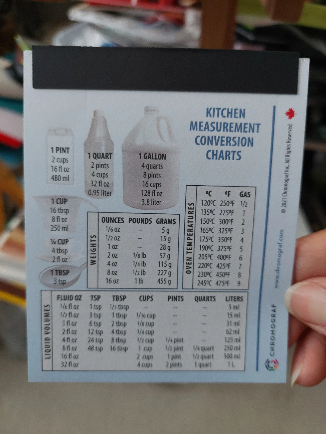 Canada Coast to Coast Mini Calendar & Kitchen Chart - photo 4