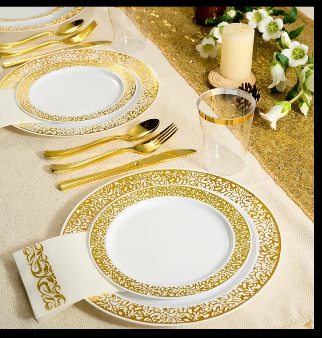 Disposable Dinnerware Set 350pc - photo 2