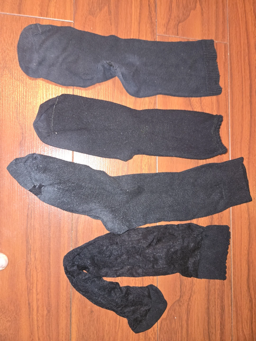 Clean Used Black Single Sock & Stocking Bundle - photo 2