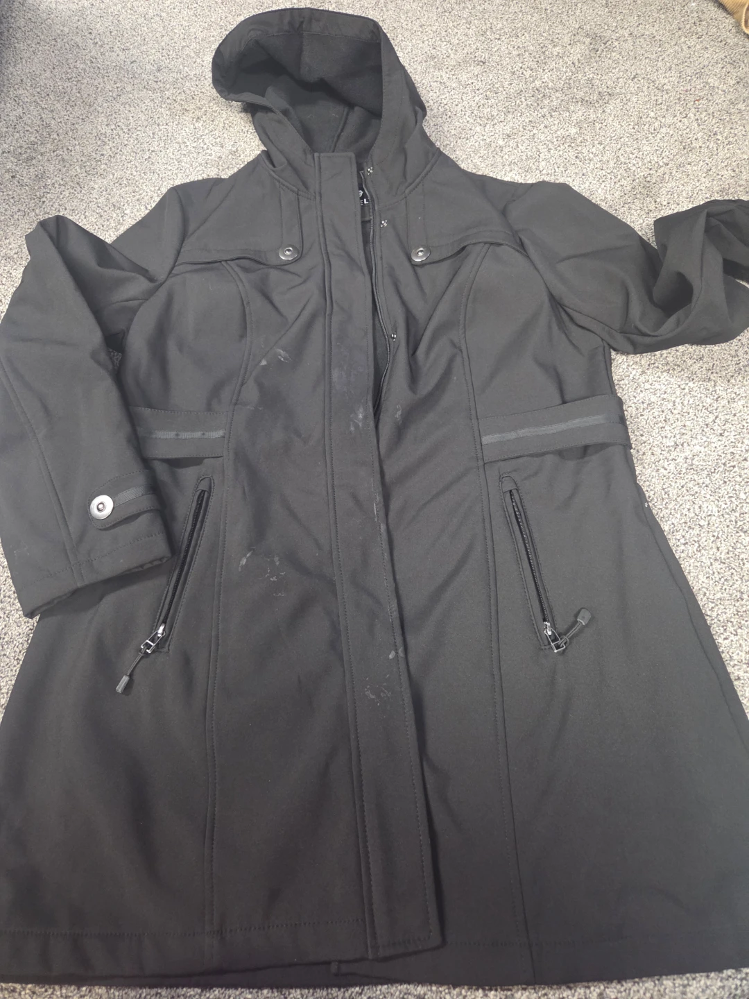 NOVELTI Hooded Black Jacket L/G