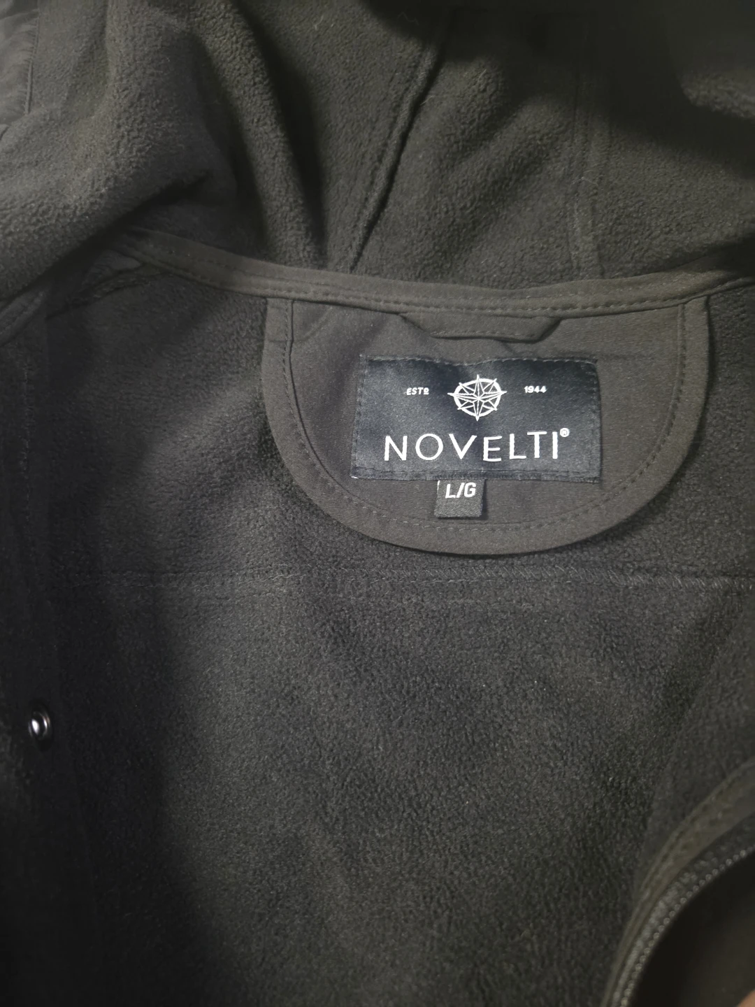 NOVELTI Hooded Black Jacket L/G - photo 2