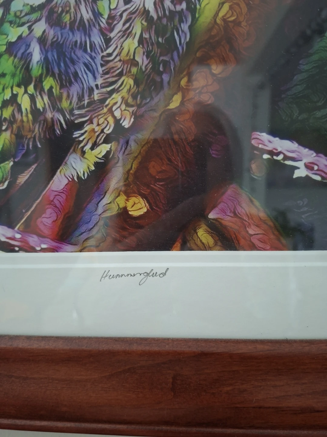 Framed Hummingbird Art Print - photo 4