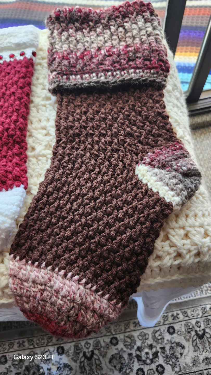Crochet Christmas Stockings Medium $24 EACH - photo 4