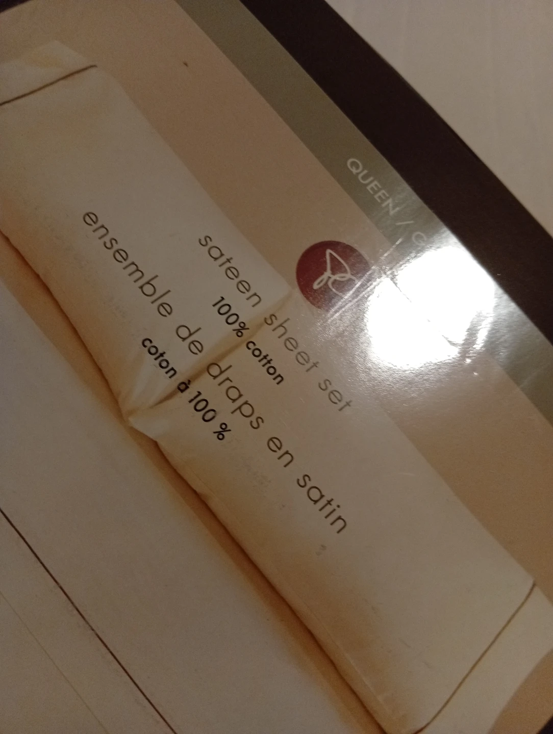 PC Queen Sateen Sheet Set 100% Cotton - photo 2
