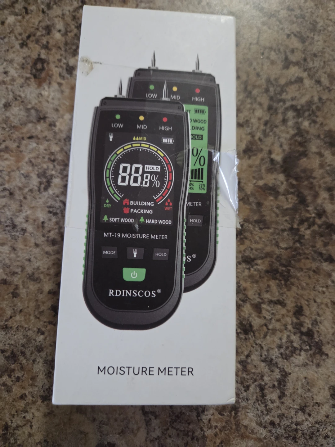 RDINSCOS MT-19 Moisture Meter