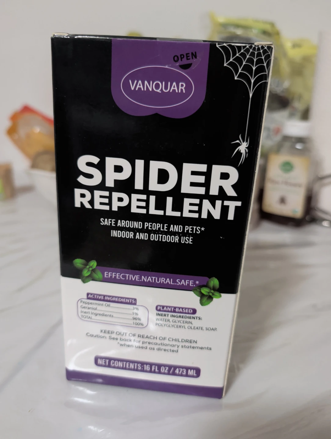 VANQUAR Spider Repellent - Peppermint Oil - photo 5