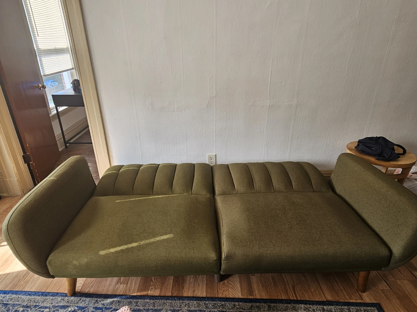 Green MCM Inspired Sofa - photo 2