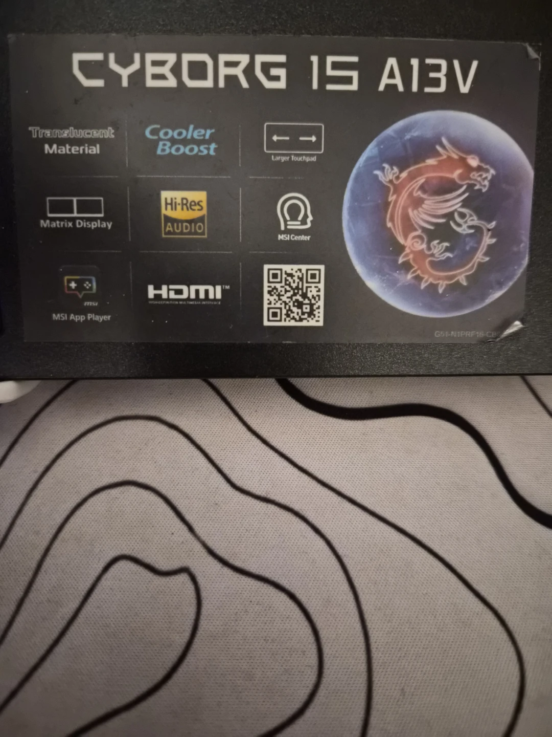 MSI Cyborg 15 A13V Laptop - photo 2