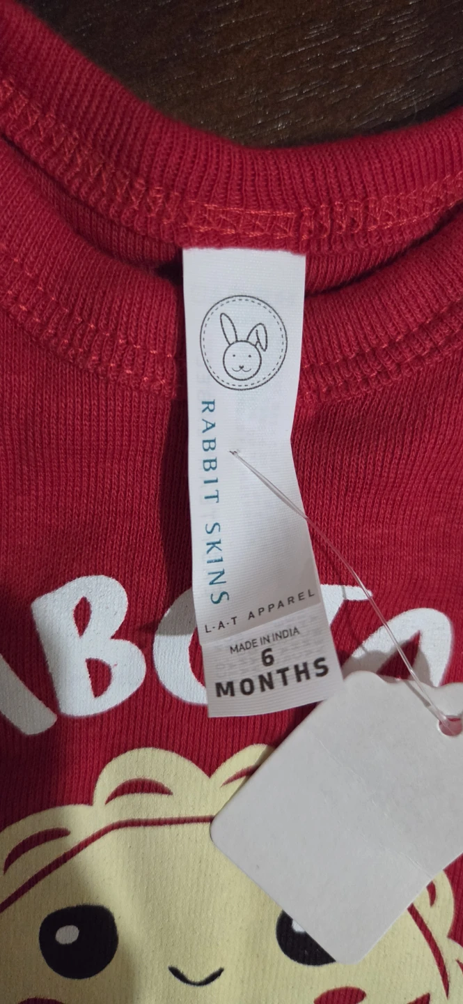 Rabbit Skins Baby Onesie 6 Months - photo 2