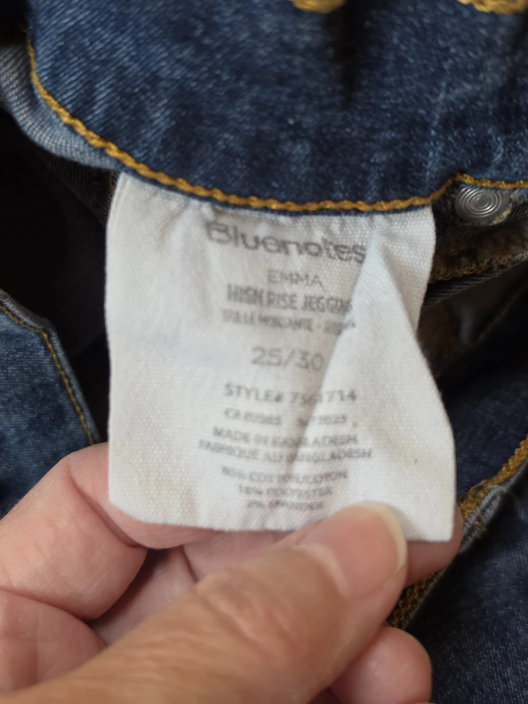 Bluenotes Emma High Rise Jegging Jeans - Size 25/30 - photo 5