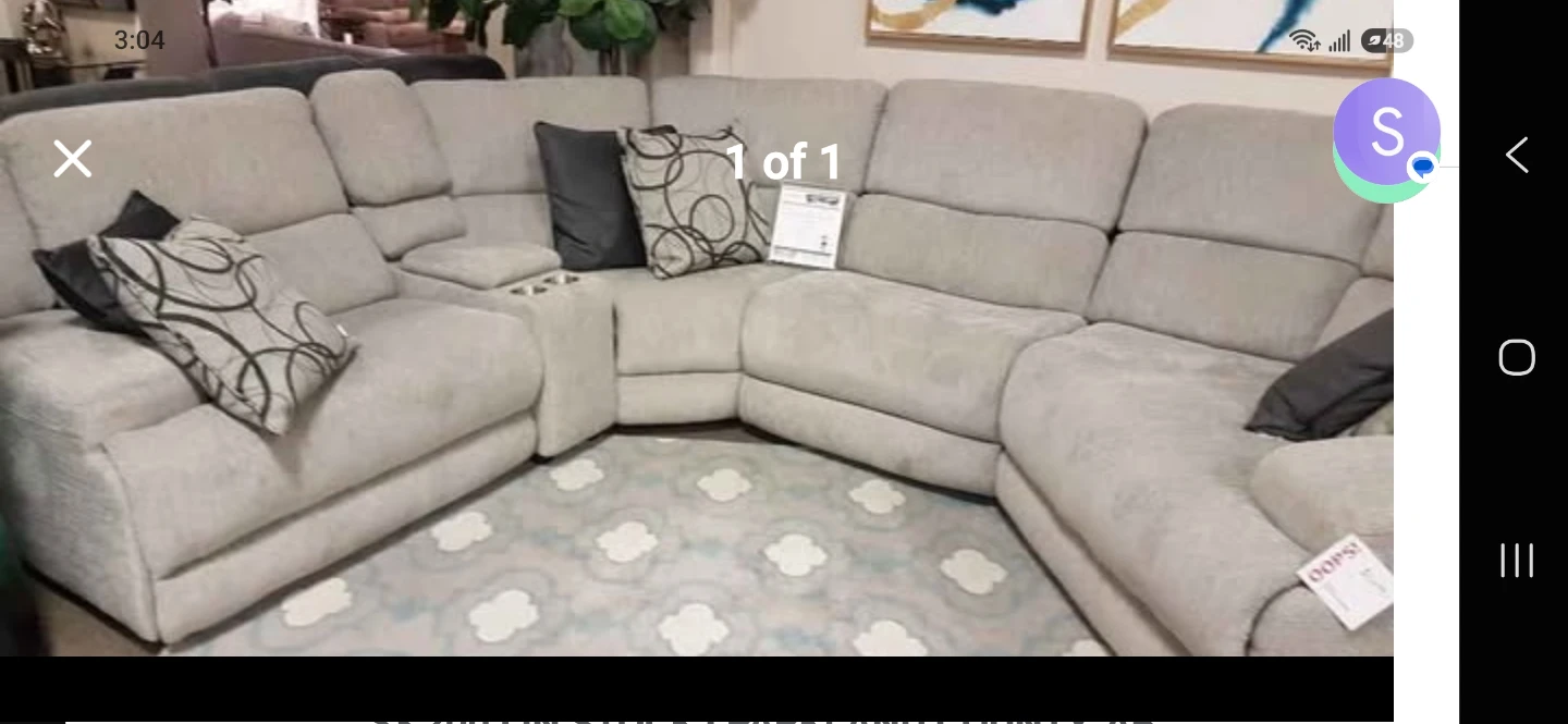 Sofa Land Tenley Sectional Sofa