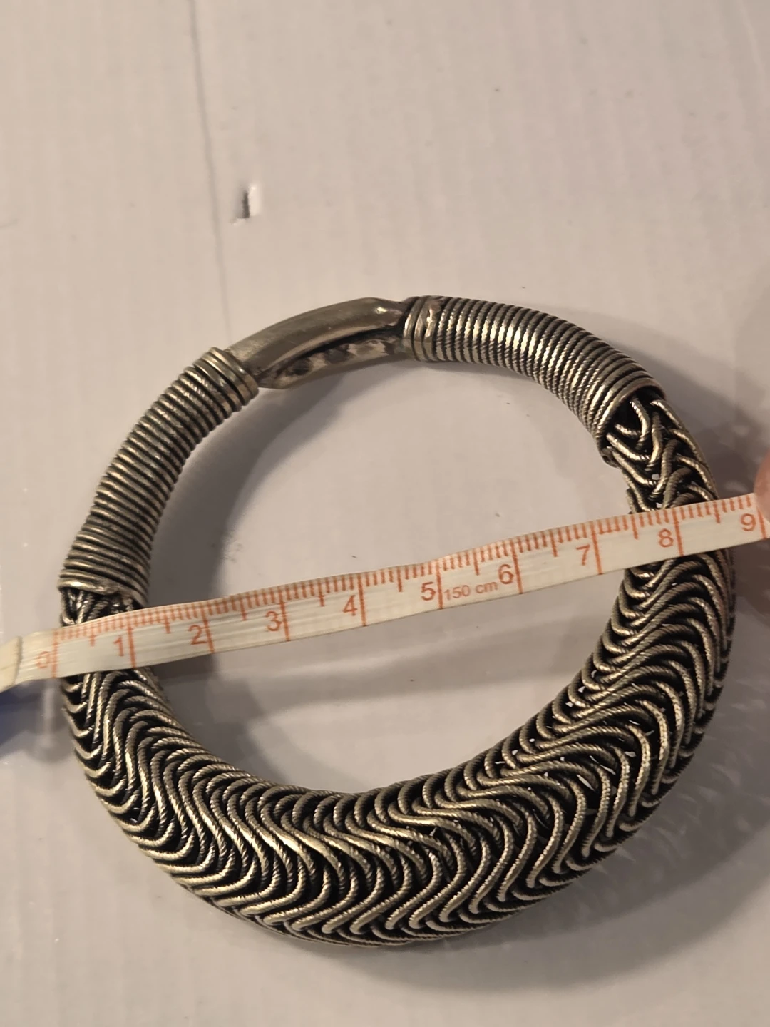 Woven Metal Cuff Bracelet - photo 2