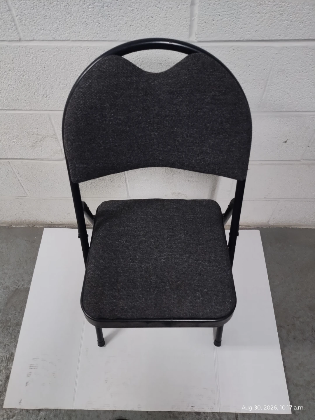 🪑 GSC Padded Folding Chairs – Good Condition