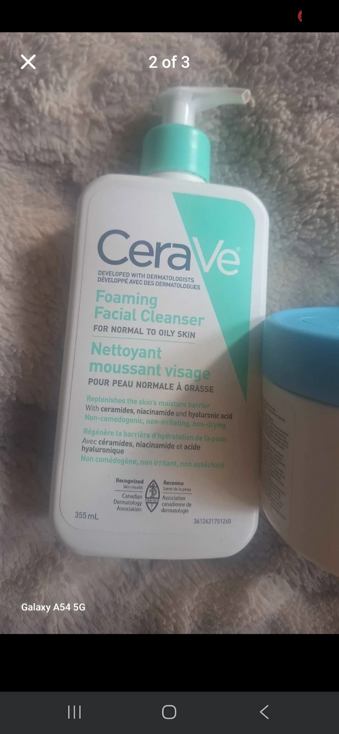 CeraVe Foaming Facial Cleanser