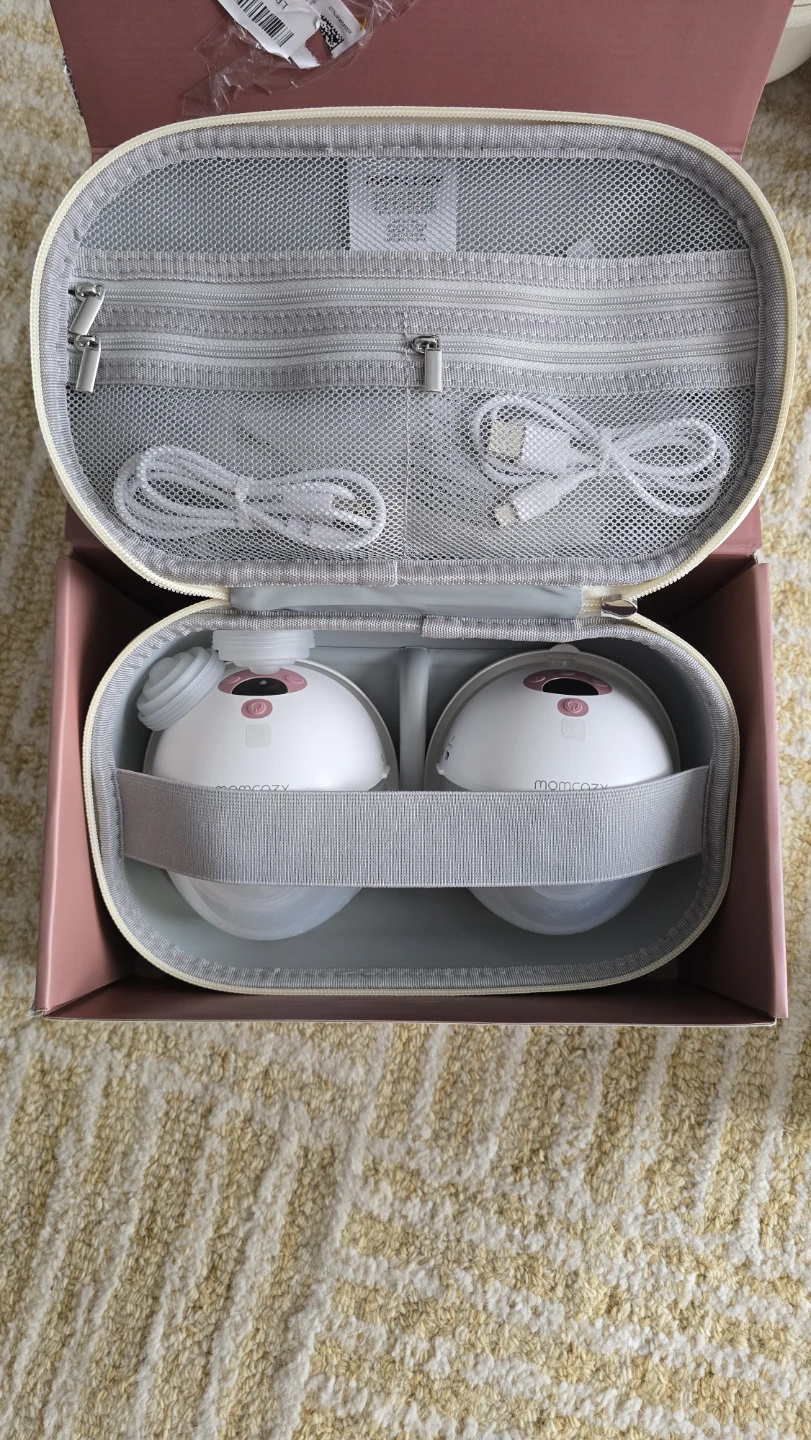 Momcozy M5 Smart Wearable Breast Pumps - photo 2