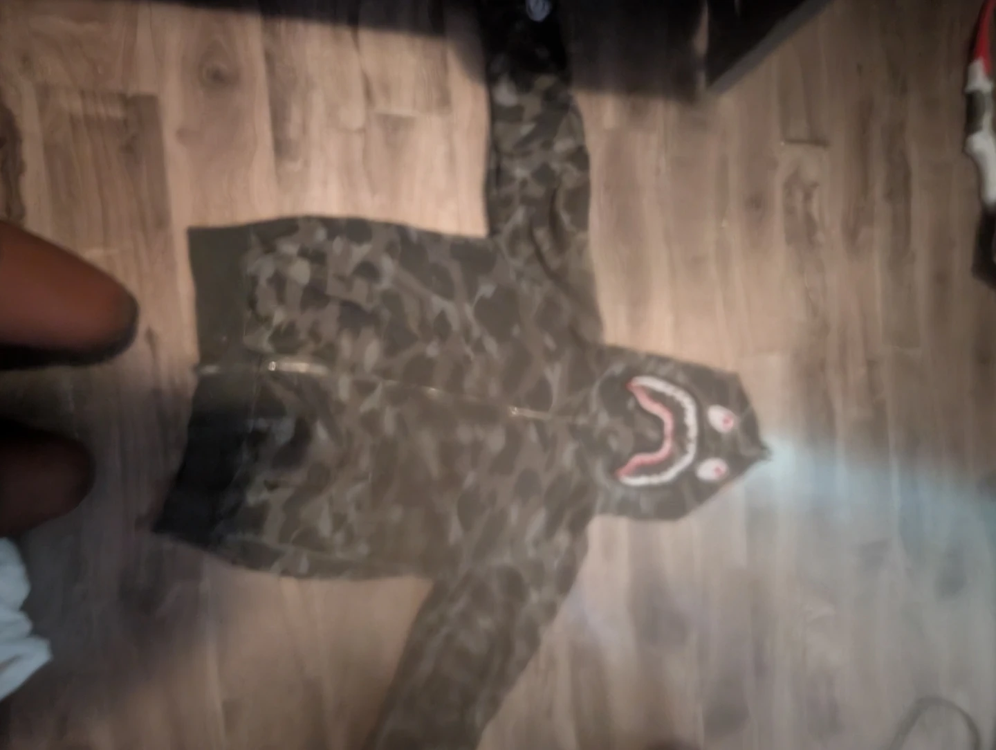 BAPE Camo Shark Full Zip Hoodie - photo 4