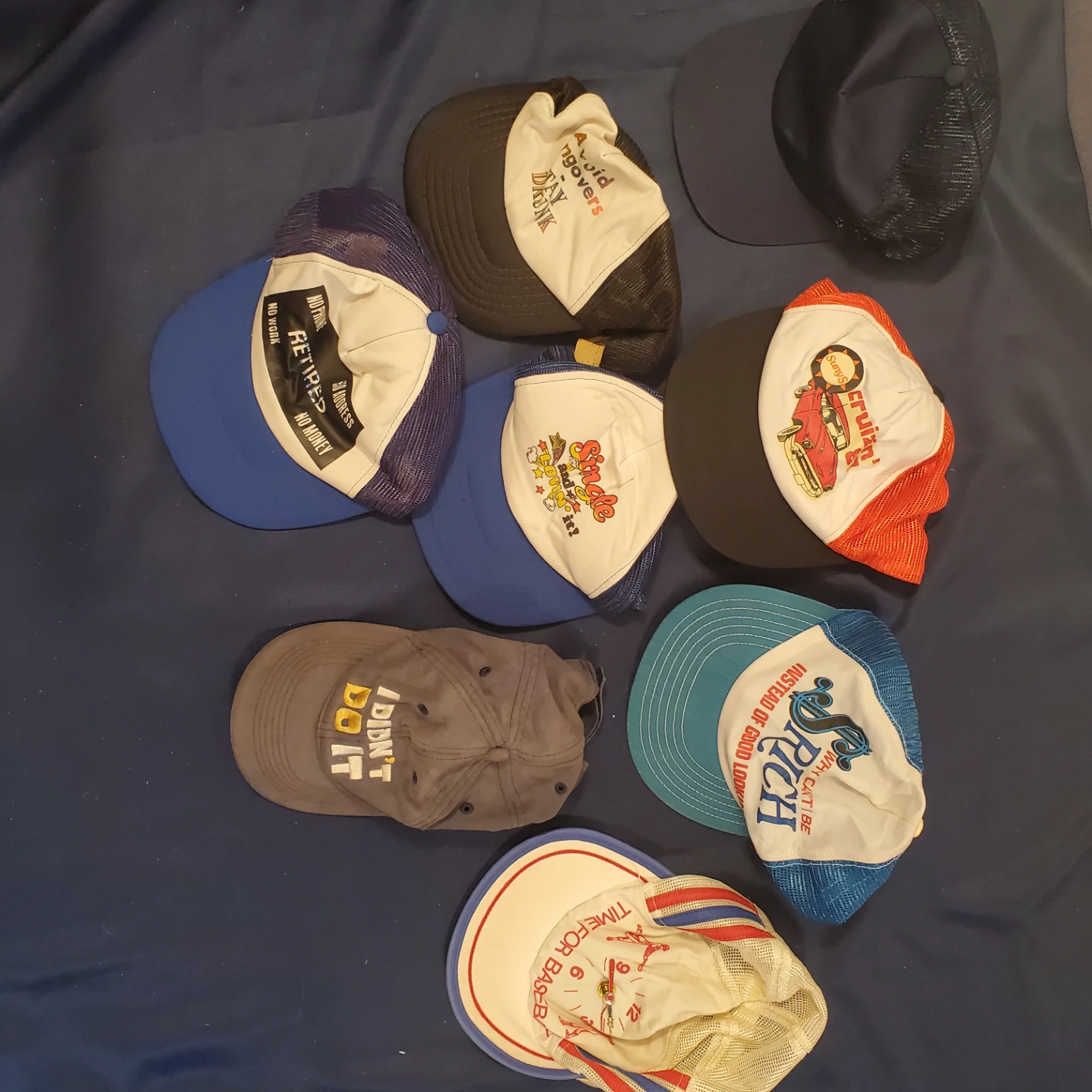 Vintage novelty hats