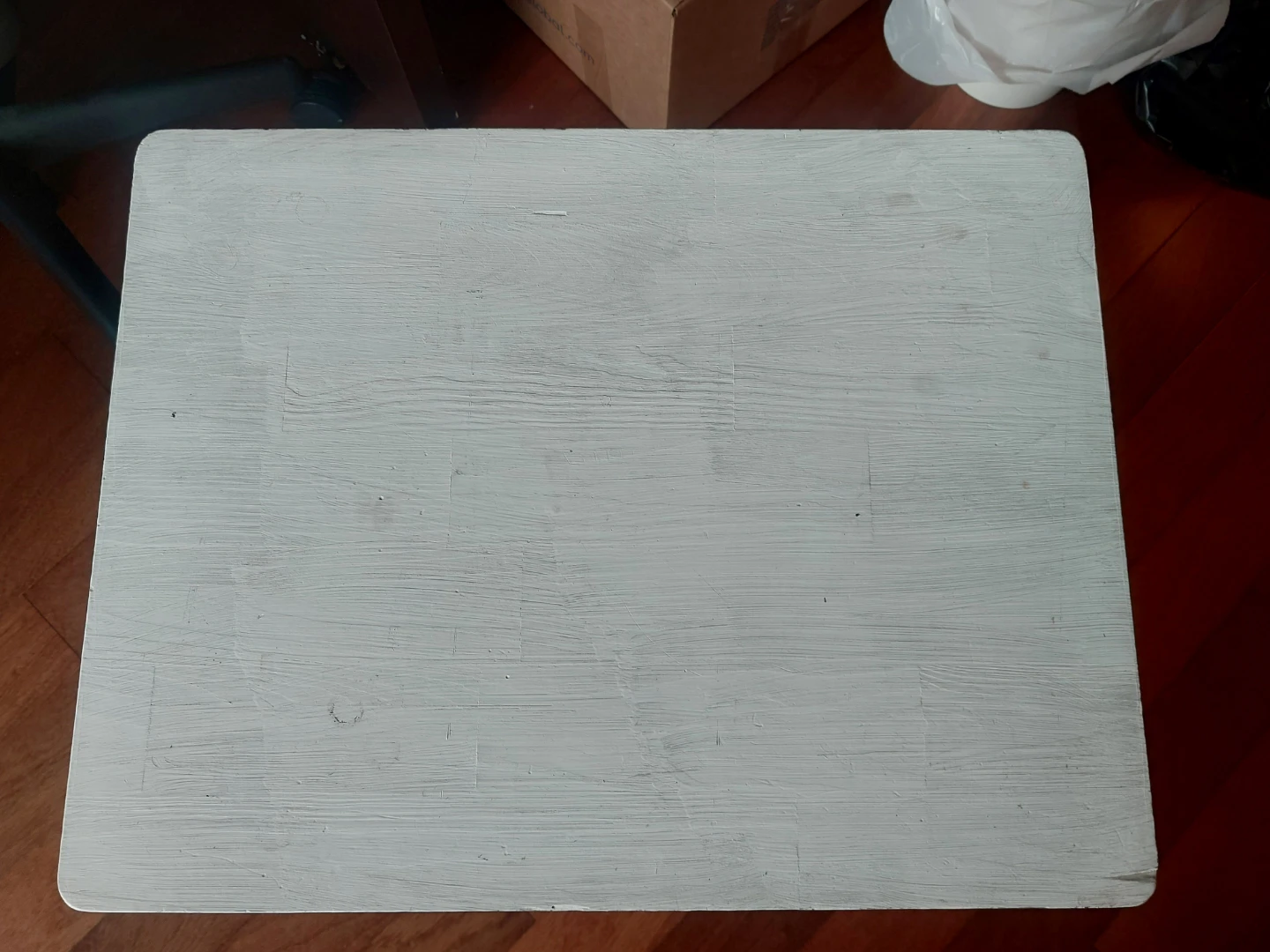White TV Tray Table - photo 2