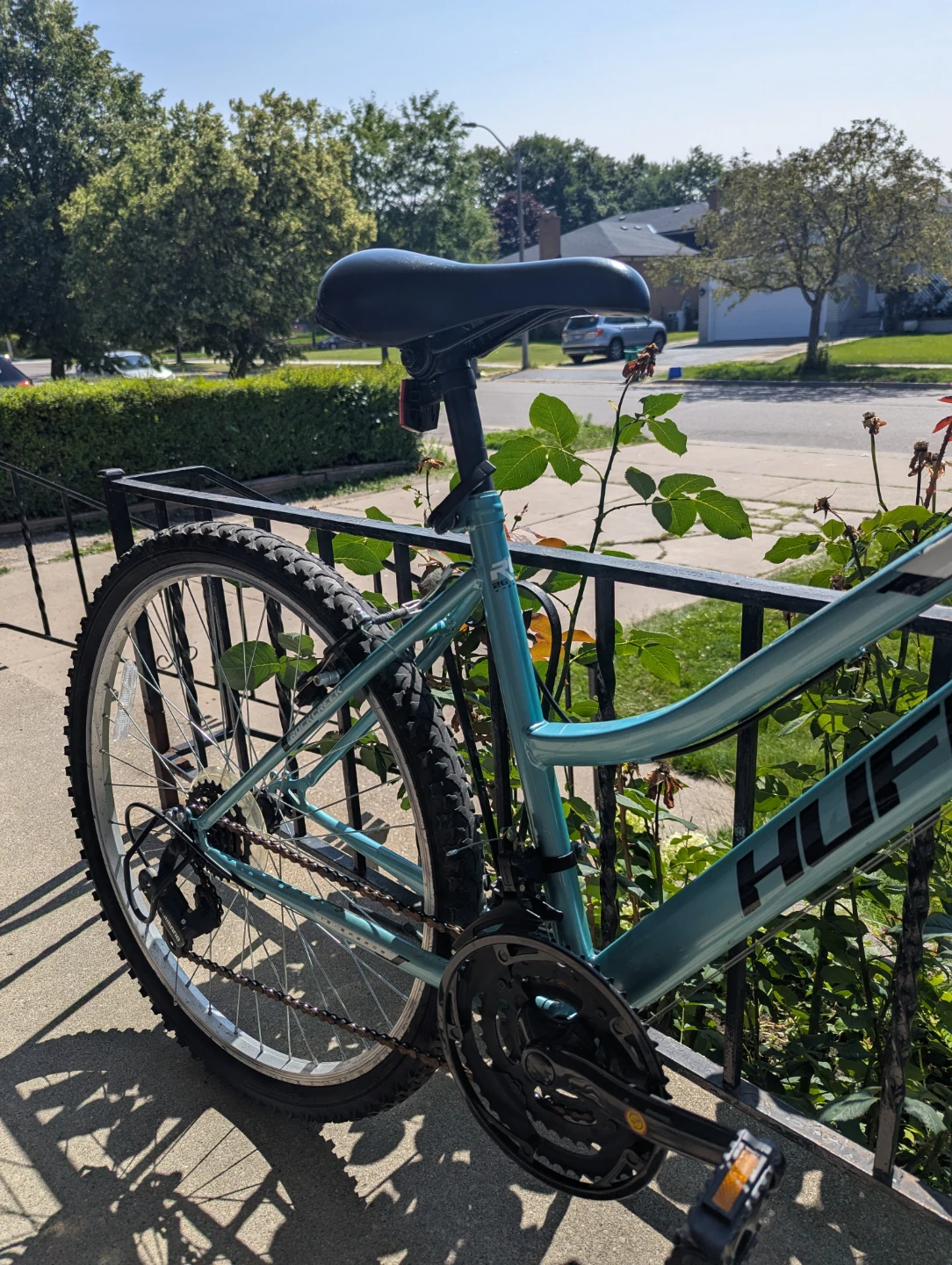 Huffy 26" Rock Creek Mountain Bike, Teal, Adults, Women's. - photo 2