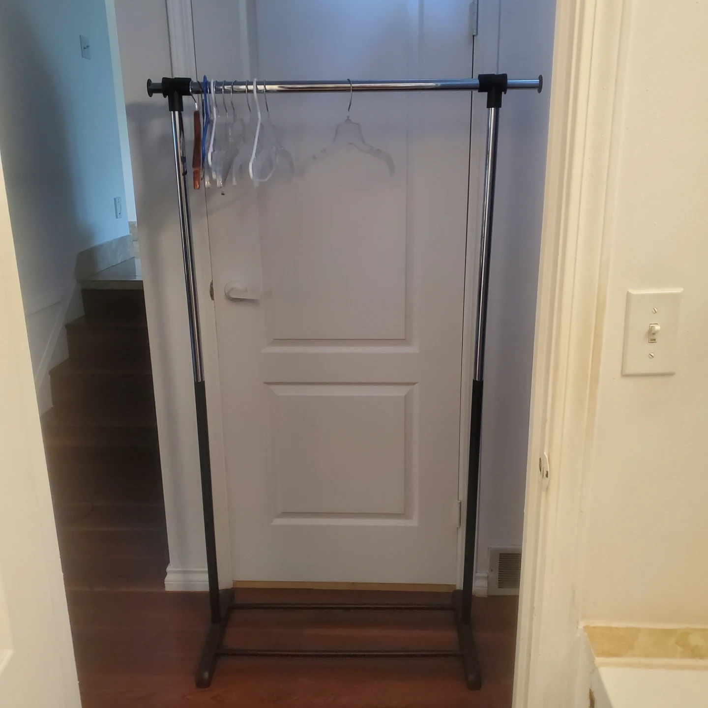 Rolling Clothes Rack