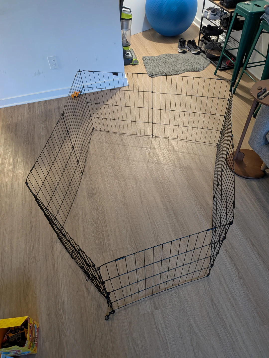 Black Metal Exercise Pen / Pet Playpen