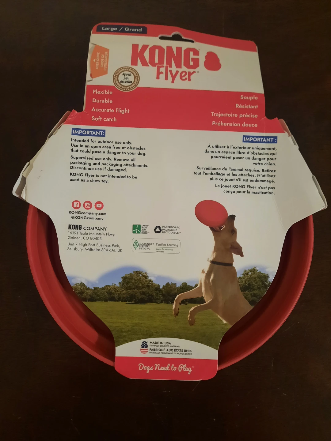 Dog Toy - frisbee- large - photo 2