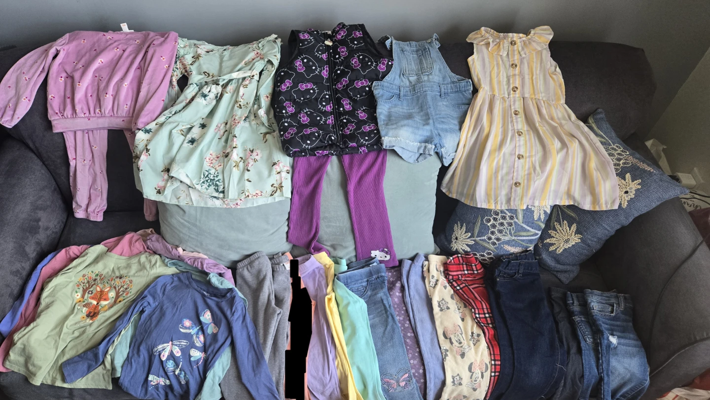 Girls' Assorted Clothing Bundle  Size 4T-5T