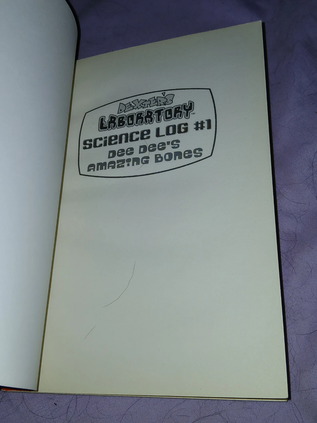 Dexter's Laboratory Science Log #1: Dee Dee's Amazing Bones Book - photo 2