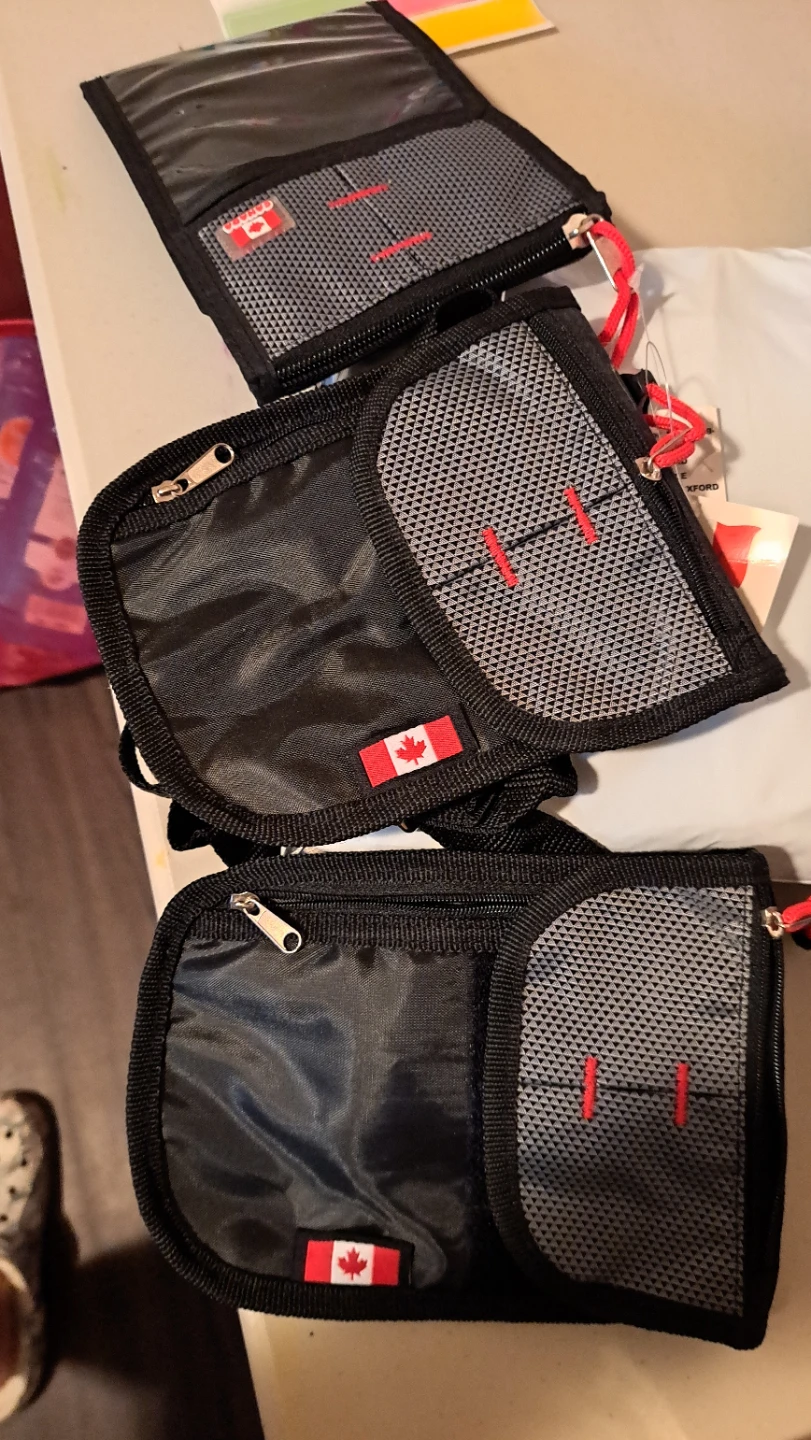 Canada Travel Wallets and Pouches (Set of 3)