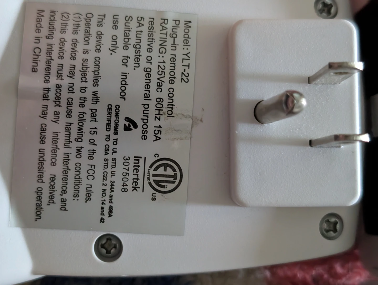 Remote Control Outlet Set - photo 4