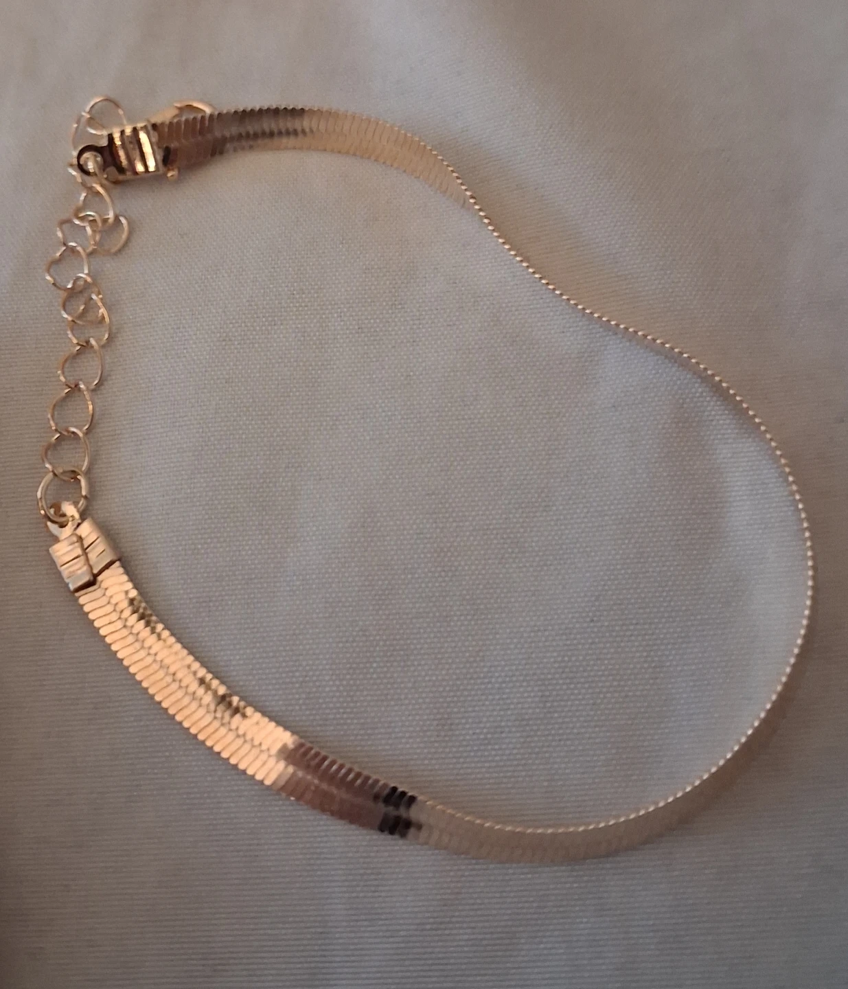 Gold Tone Necklace and Bracelet Set - photo 2