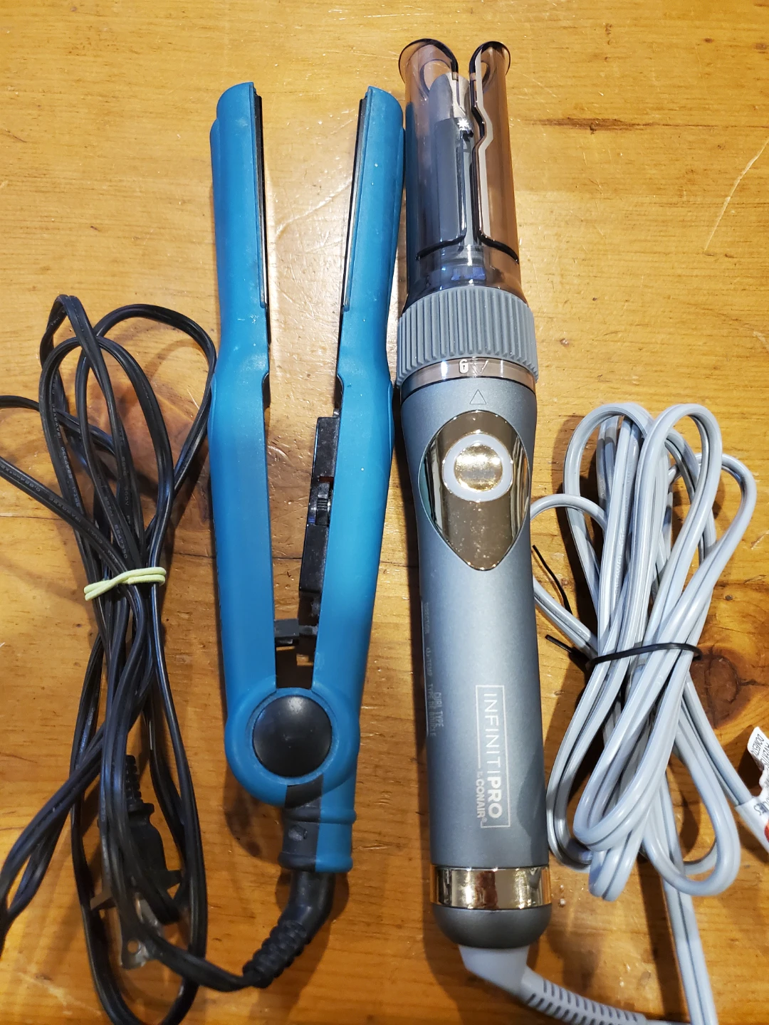 Revlon Hair Straightener & Conair InfinitiPro Curling Iron