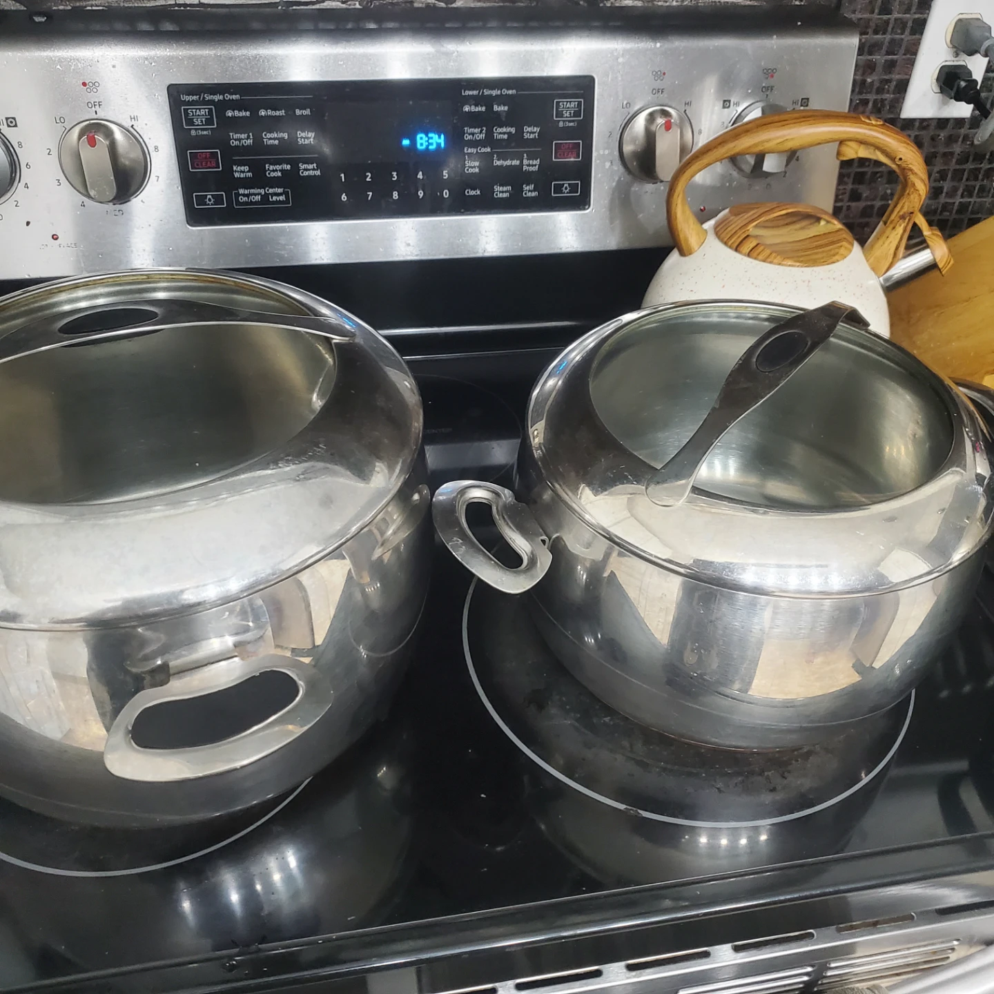 Large size  Stainless Steel Stock Pots and Steamer - photo 3