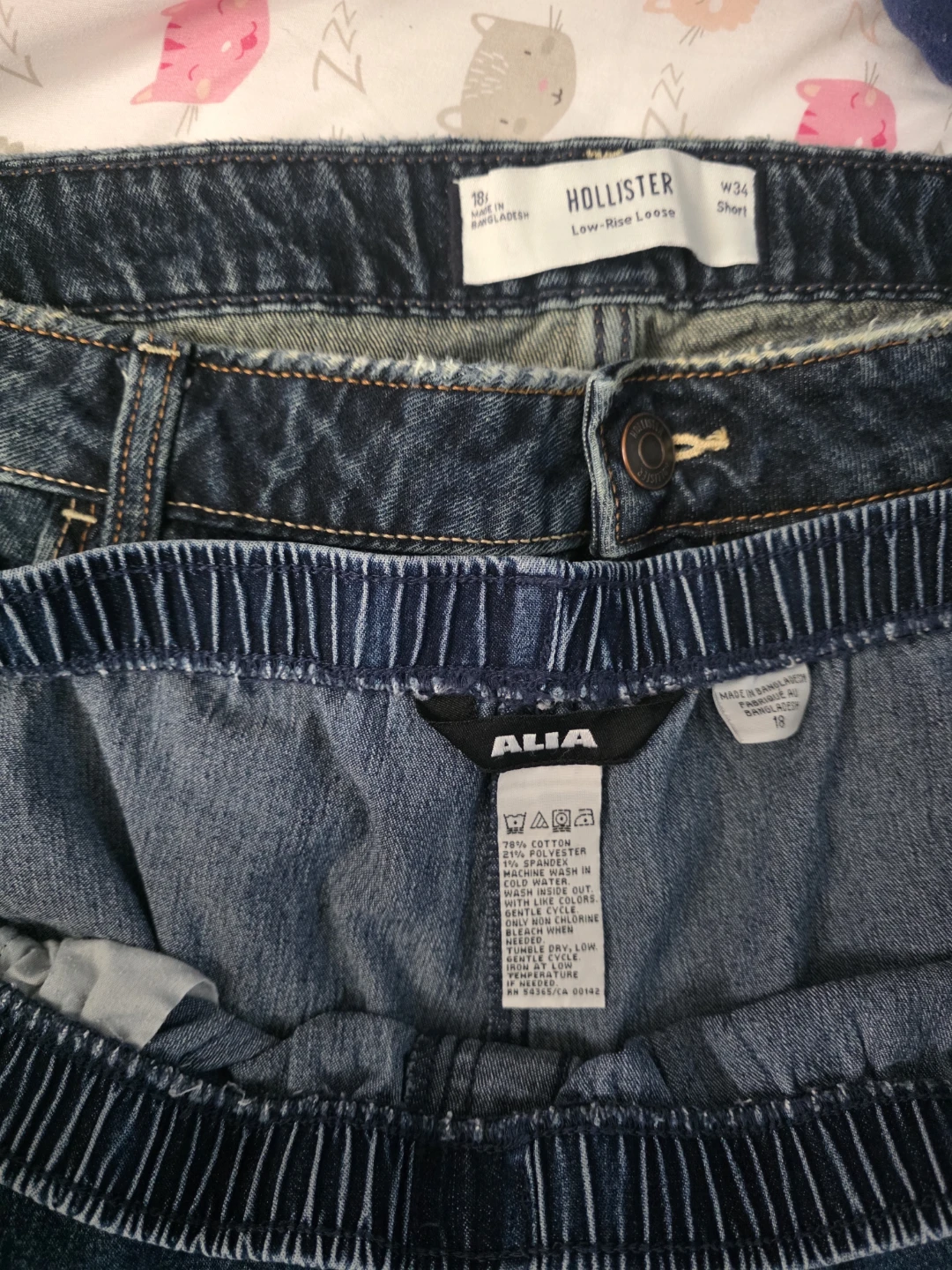 Hollister & Alia Jeans - Size 18 & W34 Short - photo 3