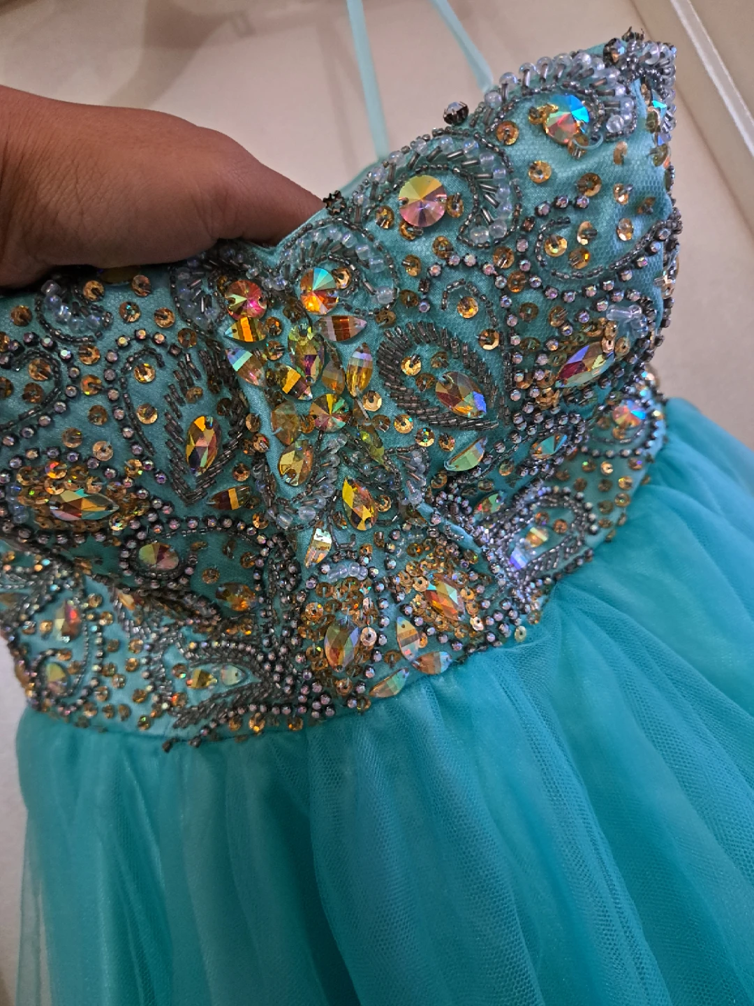 Turquoise Dress Size Large - photo 4