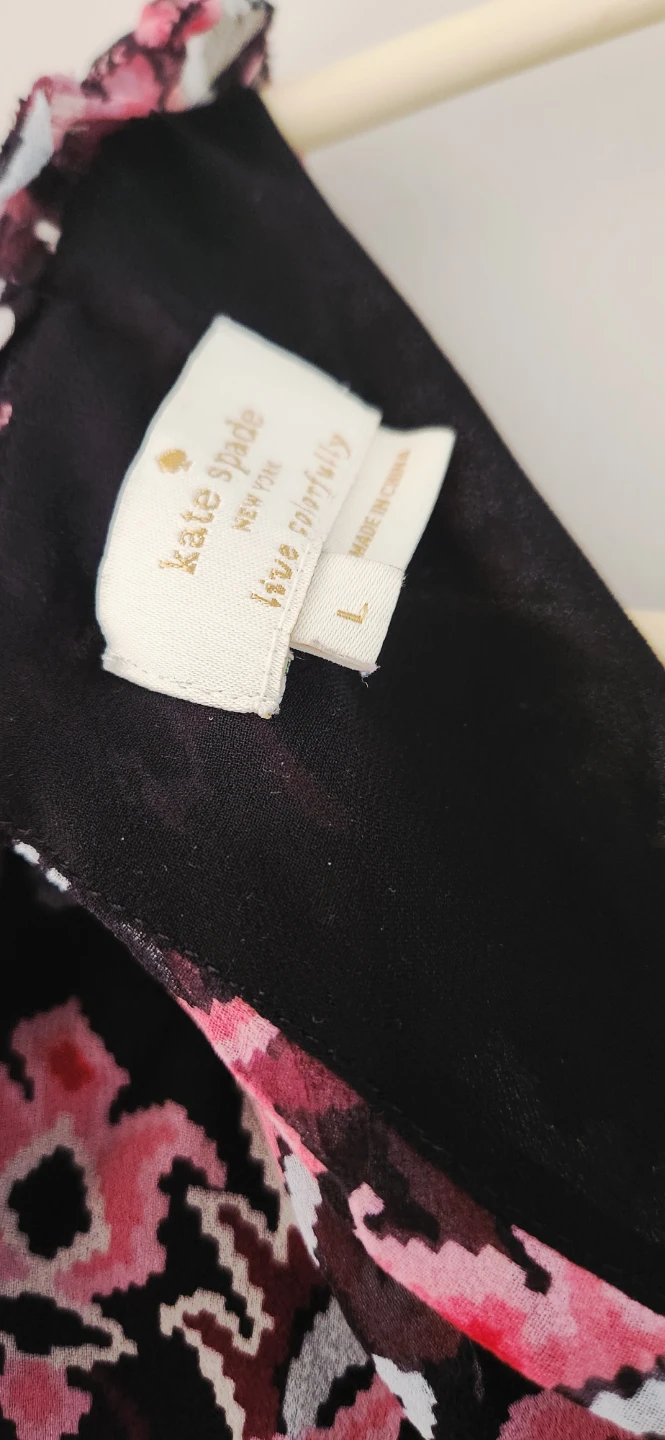 Kate spade silk ruffle top - photo 4