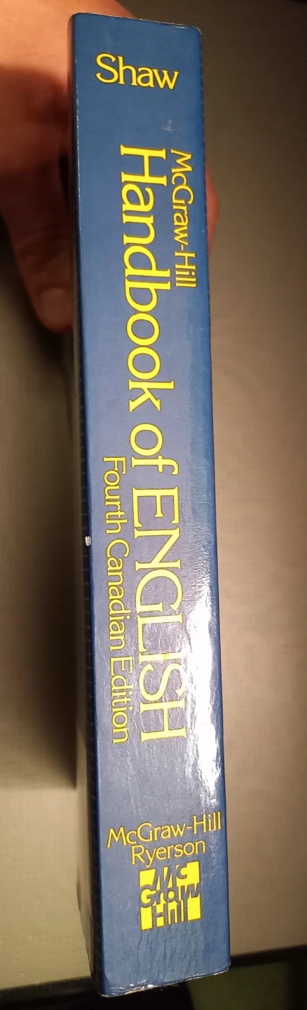 McGraw-Hill Handbook of English Fourth Canadian Edition - photo 3