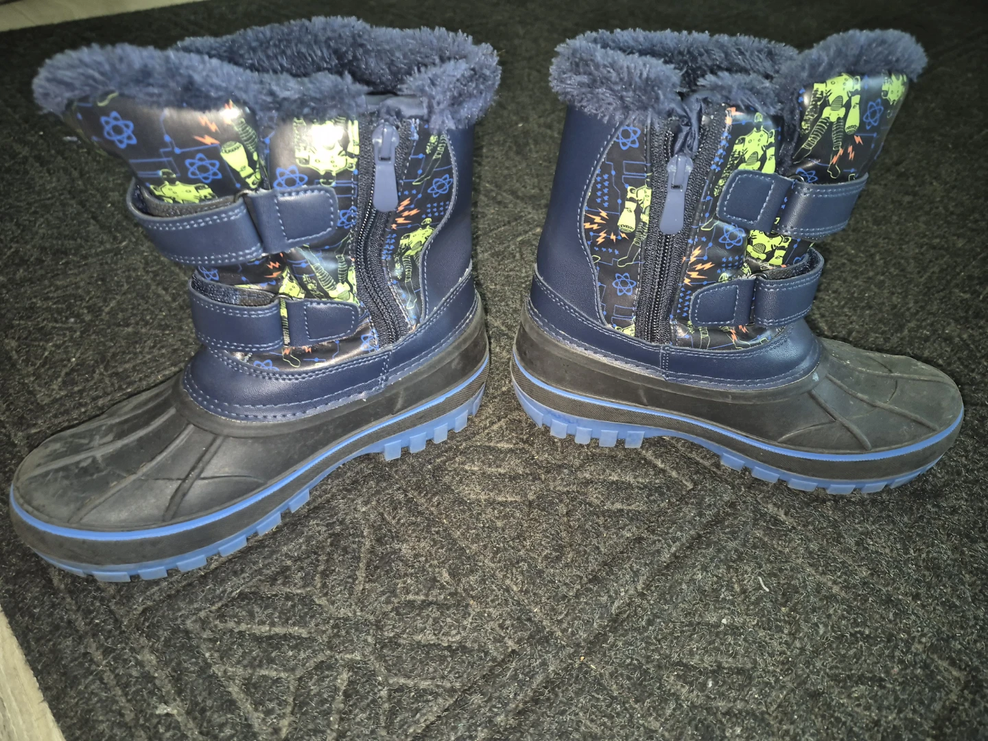 Kids Blue Winter Boots - photo 2