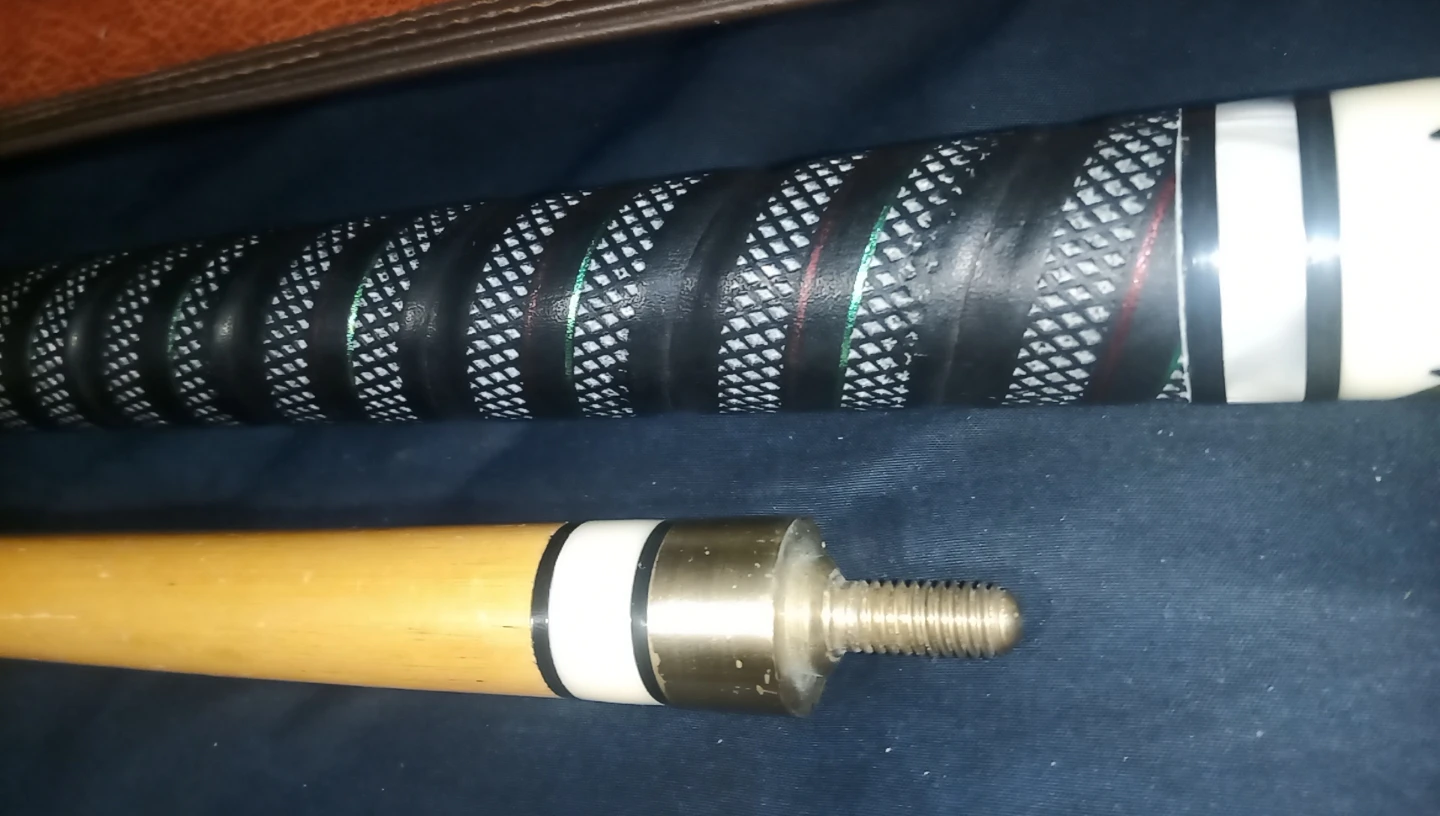 1980s inlaid 57 inch pool cue - photo 2
