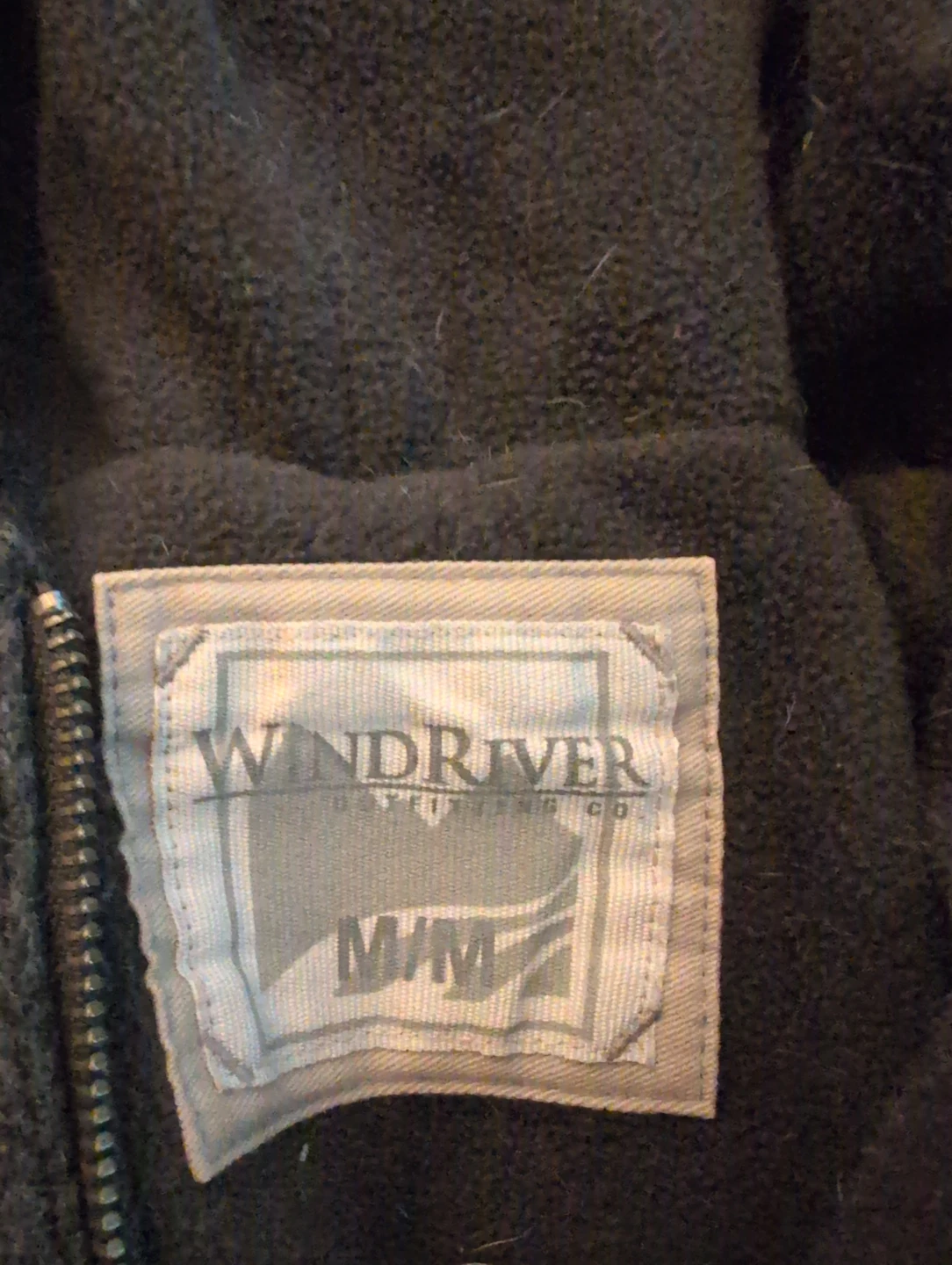 Wind River Striped Zip-Up Hoodie - Size M - photo 2