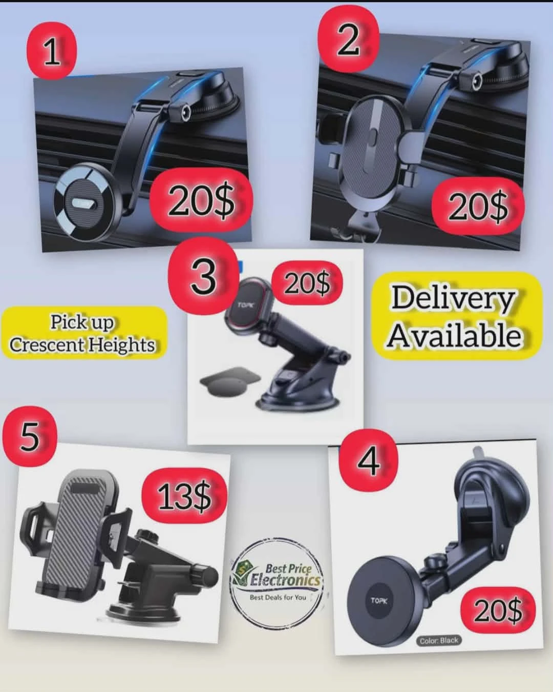 TKZJ Car Phone Mount - photo 2