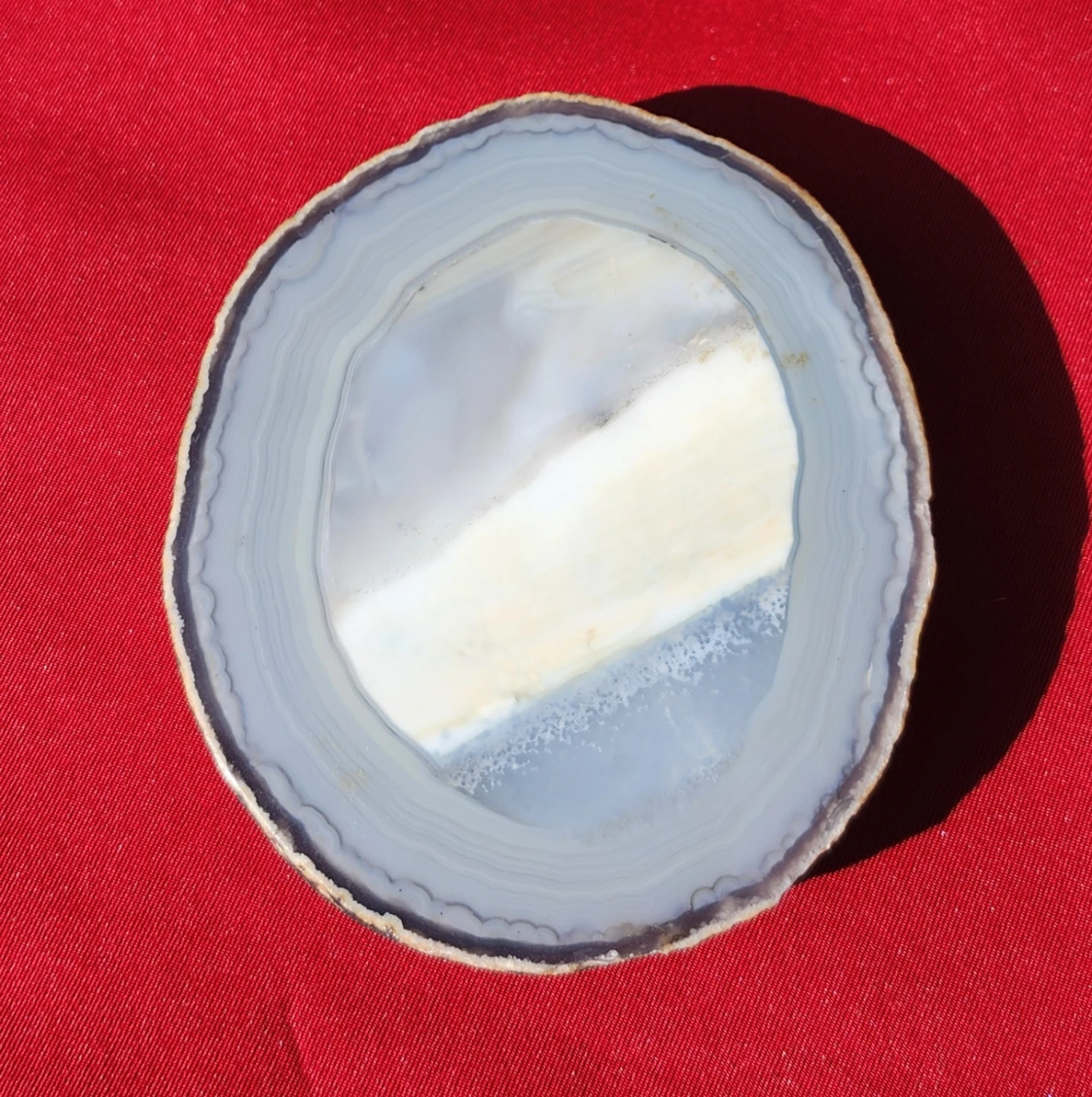 Geode Sliced Rock