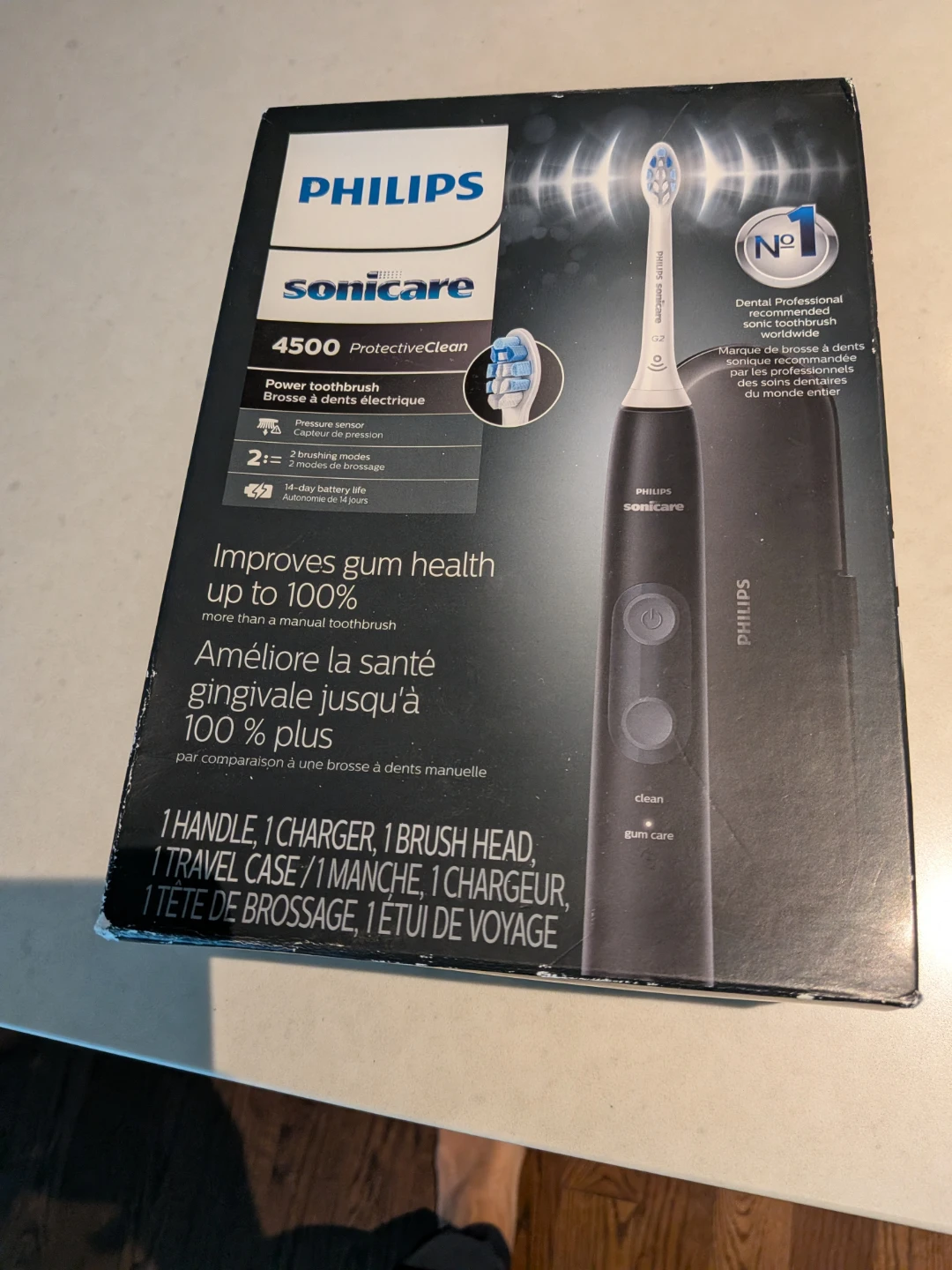 Philips Sonicare 4500 ProtectiveClean Rechargeable Toothbrush - photo 5