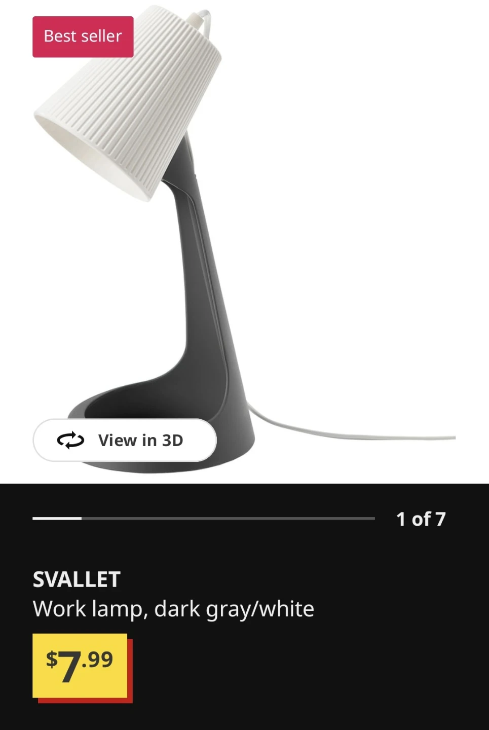 IKEA Svallet Table Lamps (Set of 2) - photo 4