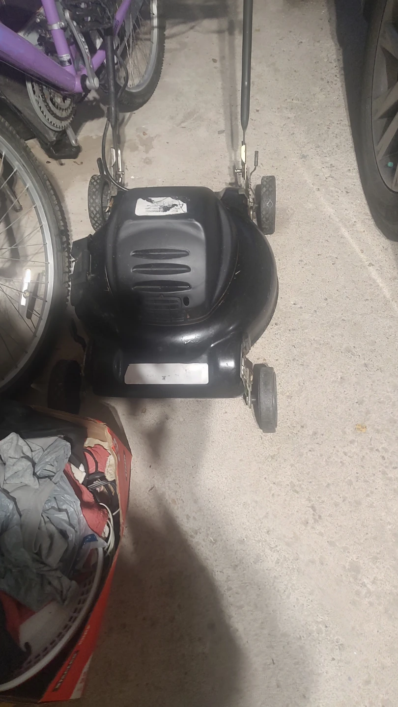 Black Push Lawn Mower - photo 3