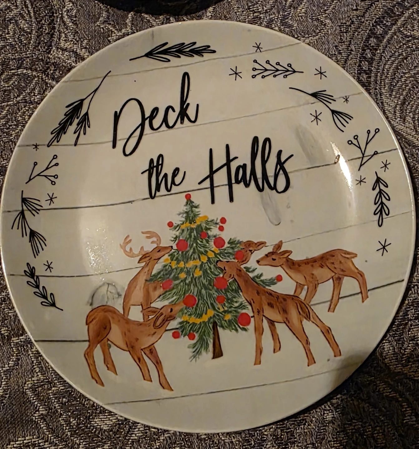 Christmas Themed Plate Set - photo 4